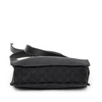 Shoulder Bag Eclipse Square Crossbody Black Monogrammed Canvas