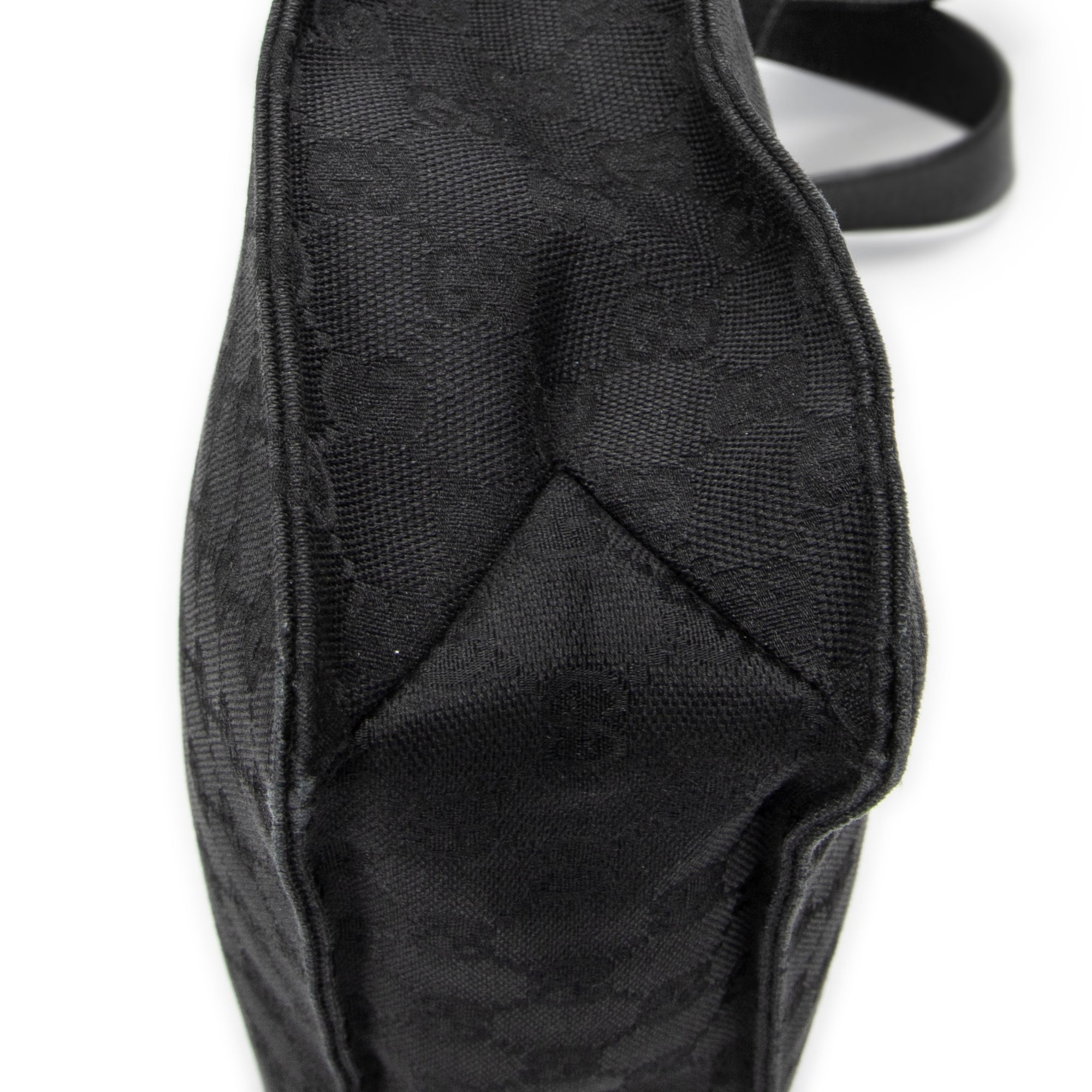 Shoulder Bag Eclipse Square Crossbody Black Monogrammed Canvas