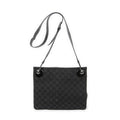 Shoulder Bag Eclipse Square Crossbody Black Monogrammed Canvas