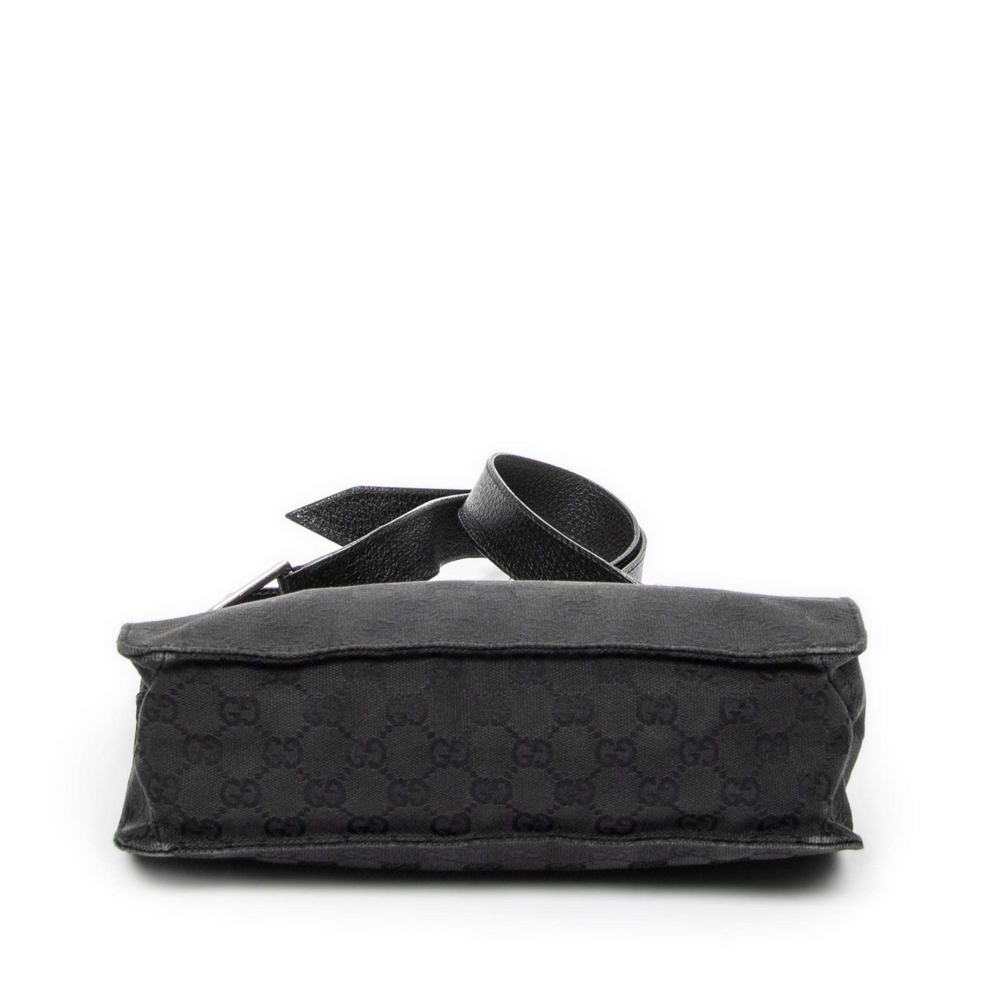 Shoulder Bag Eclipse Square Crossbody Black Monogrammed Canvas
