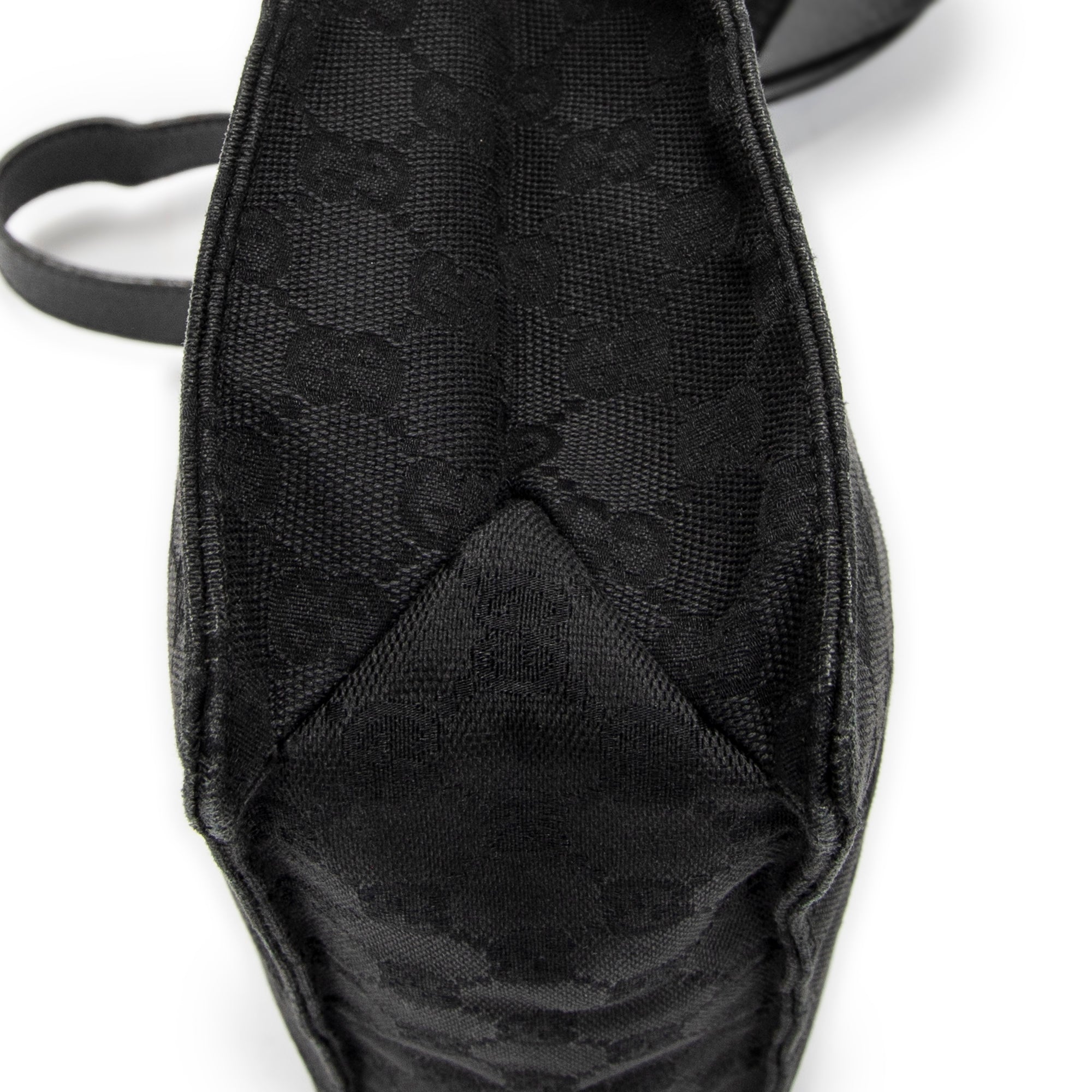 Shoulder Bag Eclipse Square Crossbody Black Monogrammed Canvas