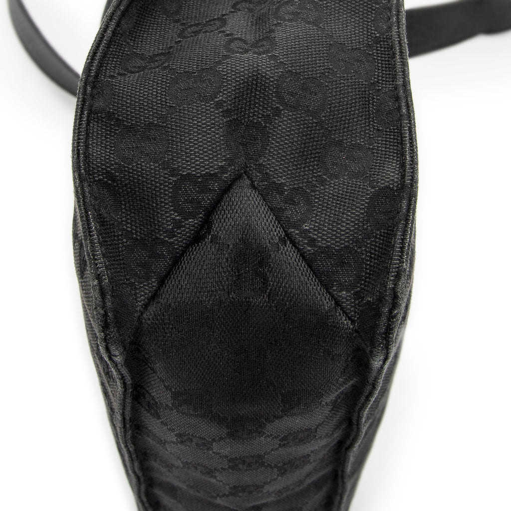 Shoulder Bag Eclipse Square Crossbody Black Monogrammed Canvas