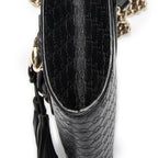 Shoulder Bag Small Emily Chain Bag Black Microguccissima Leather
