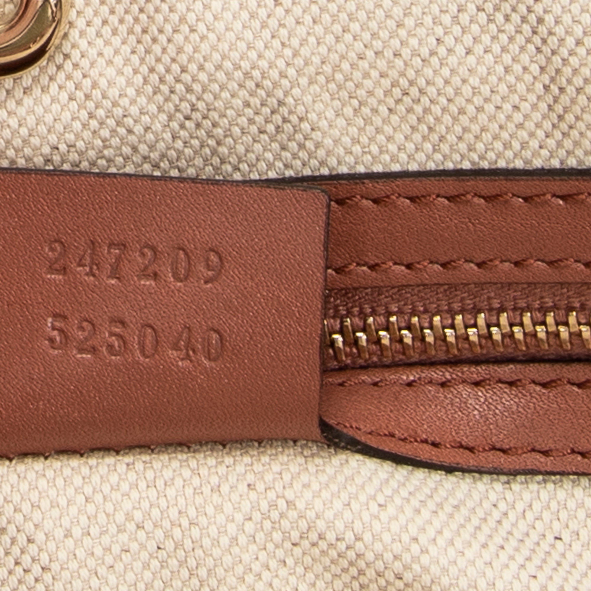 Shoulder Bag Medium Craft Tote Light Brown Microguccissima Leather