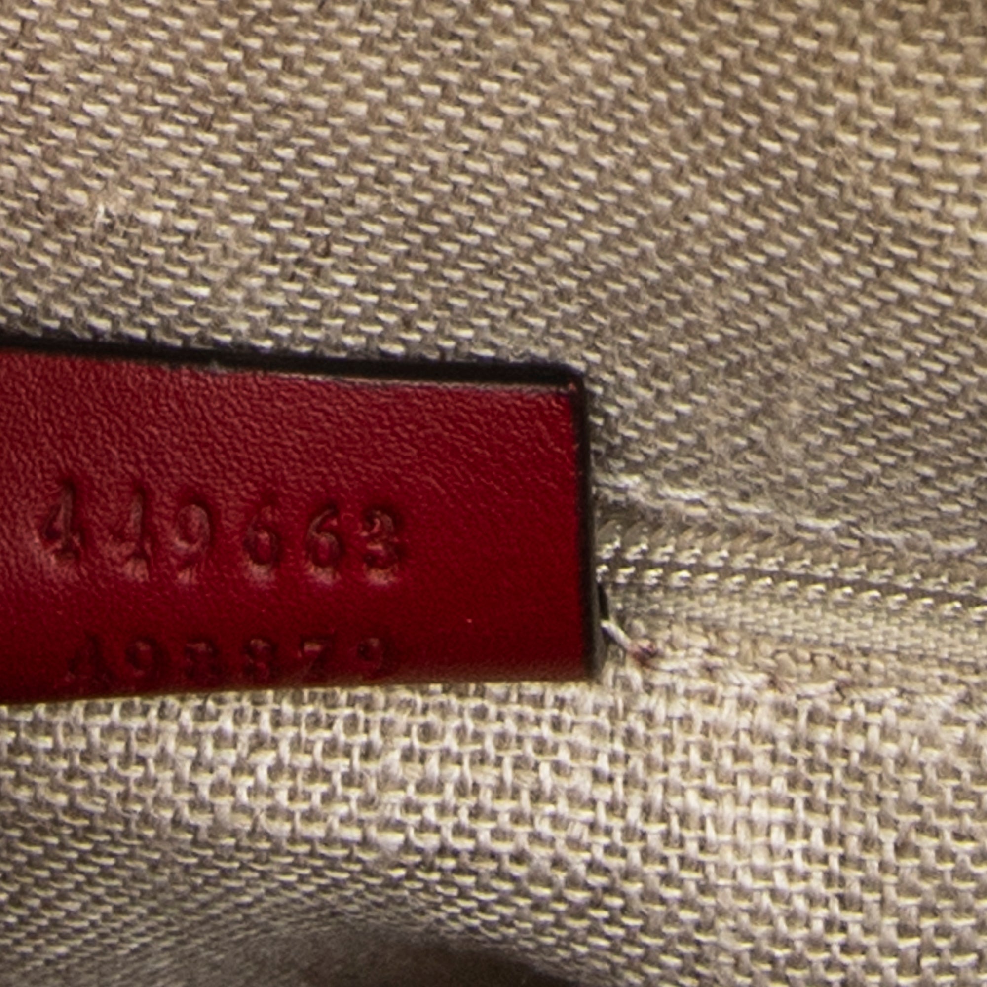 Shoulder Bag Medium Dome Tote Red Microguccissima Leather
