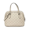 Shoulder Bag Mini Dome Crossbody Ivory Guccissima Leather