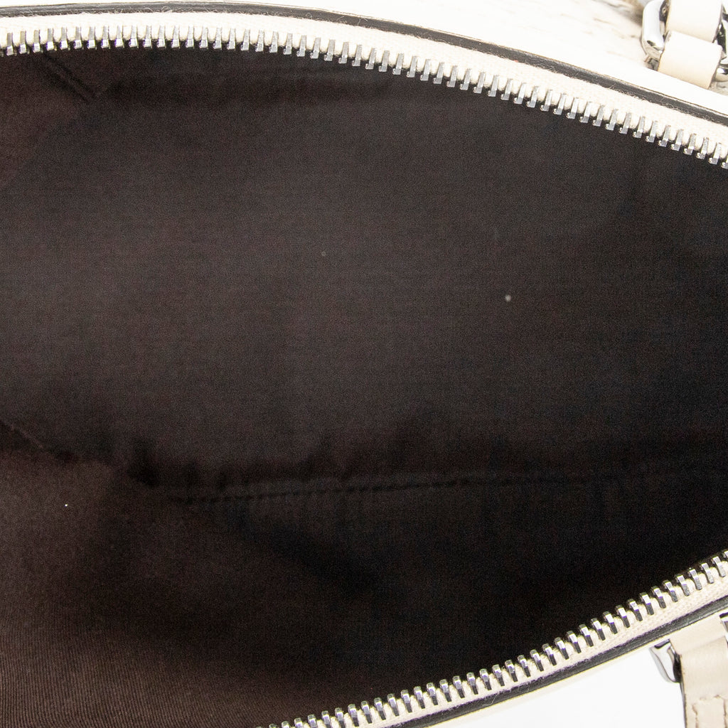 Shoulder Bag Mini Dome Crossbody Ivory Guccissima Leather