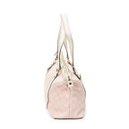 Shoulder Bag Abbey Zip Tote Light Pink Monogrammed Canvas