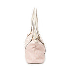 Shoulder Bag Abbey Zip Tote Light Pink Monogrammed Canvas