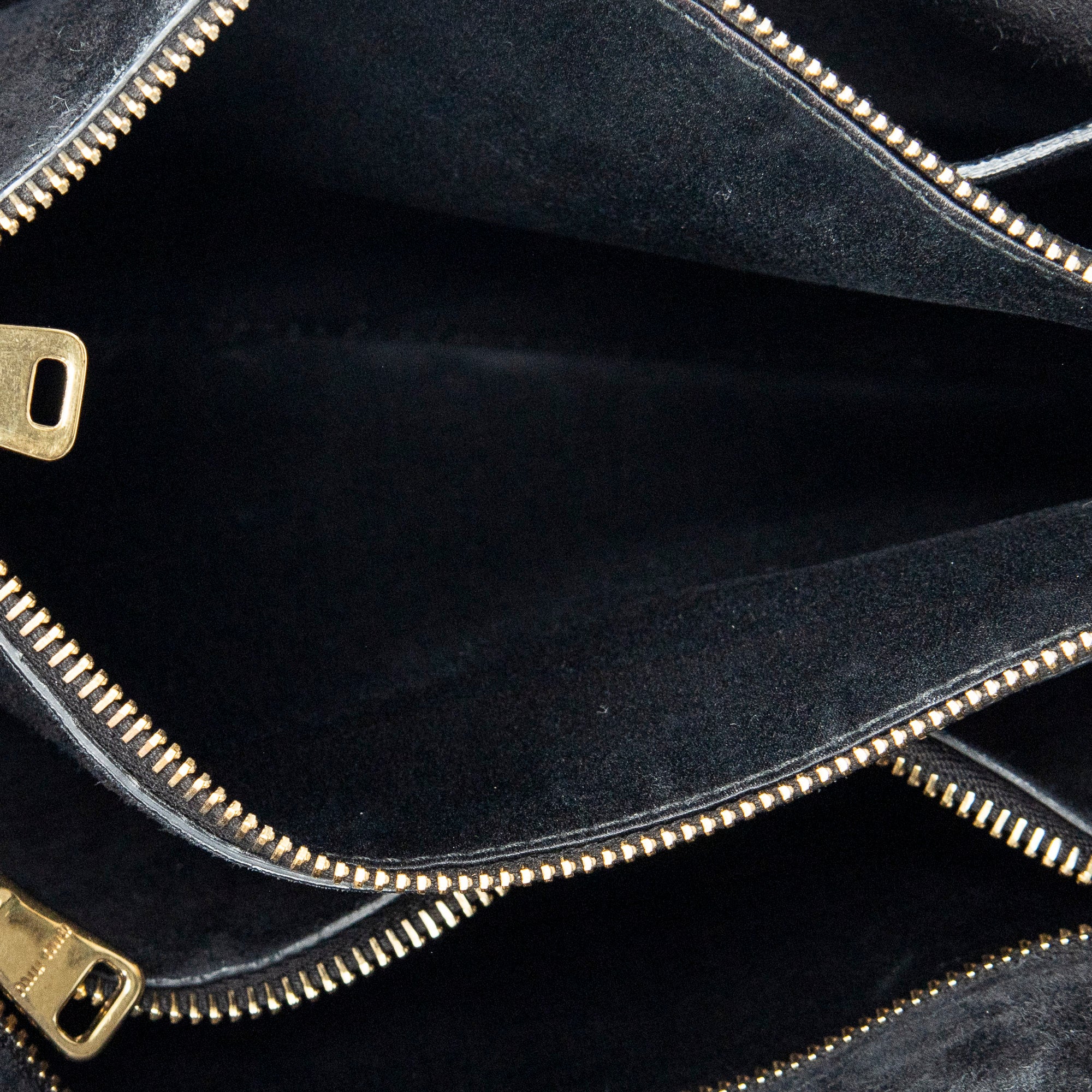 Shoulder Bag Pusk Lock Top Handle Black Madras Leather