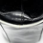 Handbag Spazzolato Frame Bag Black Calfskin Leather