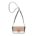 Shoulder Bag Sound Flap Crossbody Black Saffiano Leather