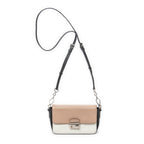 Shoulder Bag Sound Flap Crossbody Black Saffiano Leather