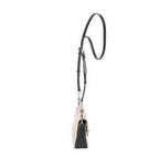 Shoulder Bag Sound Flap Crossbody Black Saffiano Leather