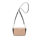 Shoulder Bag Sound Flap Crossbody Black Saffiano Leather
