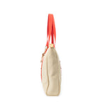 Shoulder Bag Antigua Cabas GM Beige Woven Canvas