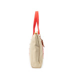 Shoulder Bag Antigua Cabas GM Beige Woven Canvas