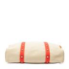 Shoulder Bag Antigua Cabas GM Beige Woven Canvas