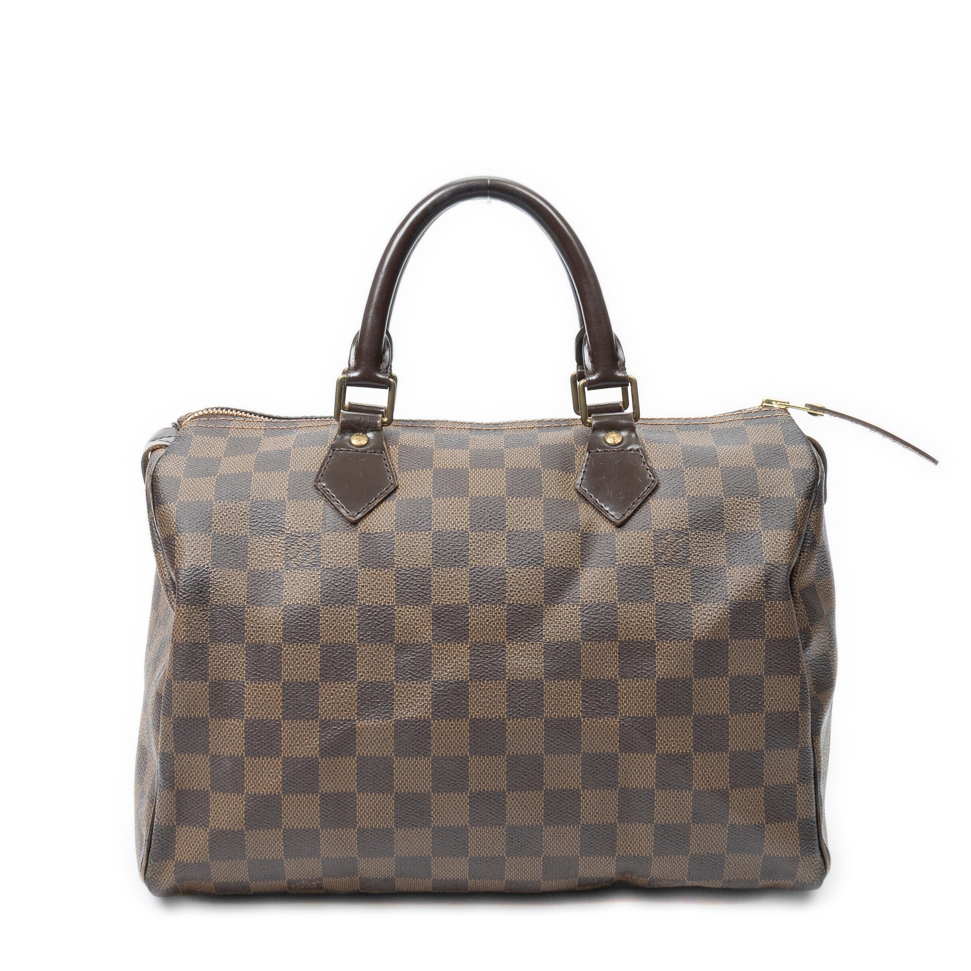 Handbag Speedy 30 Brown Damier Ebene