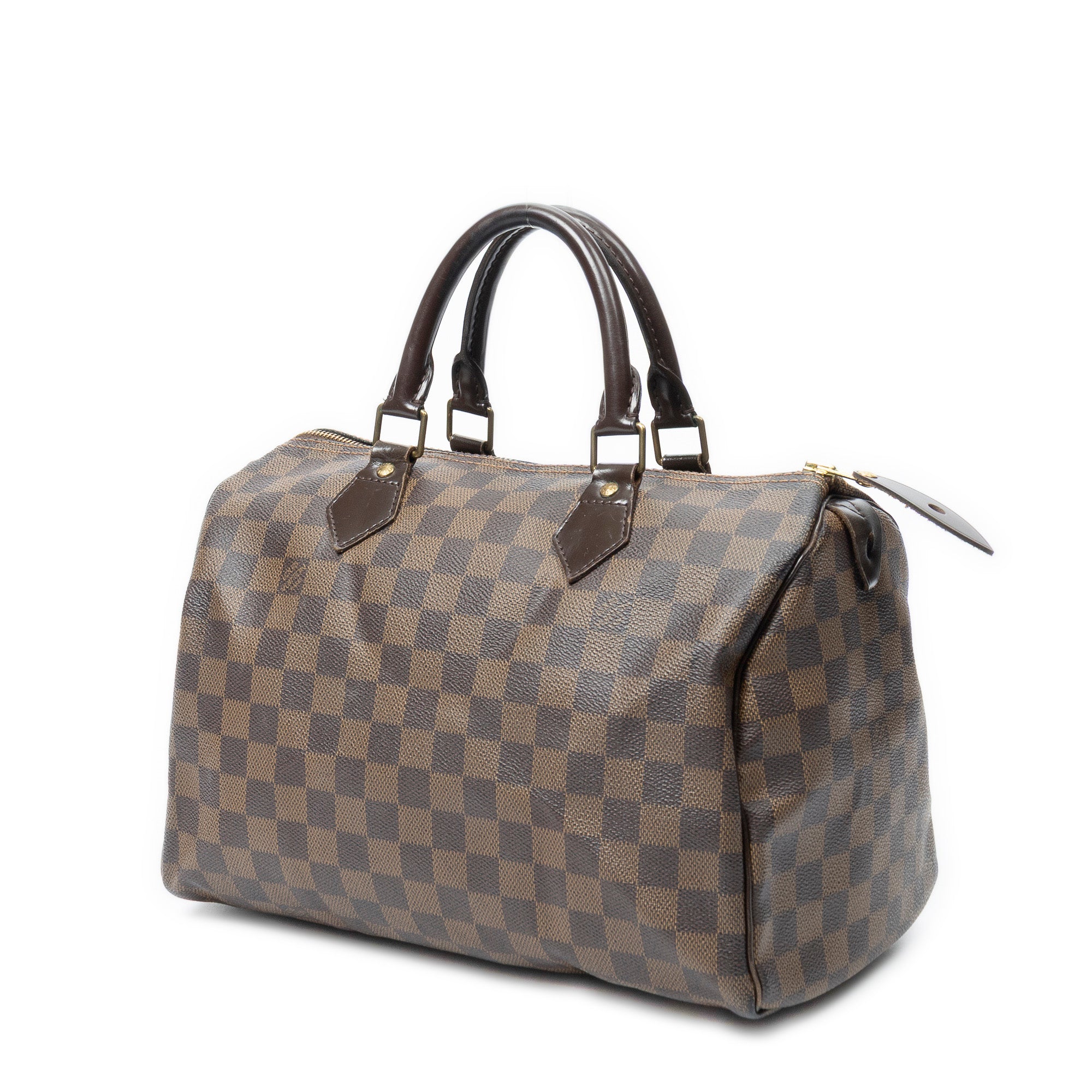 Handbag Speedy 30 Brown Damier Ebene