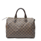 Handbag Speedy 30 Brown Damier Ebene