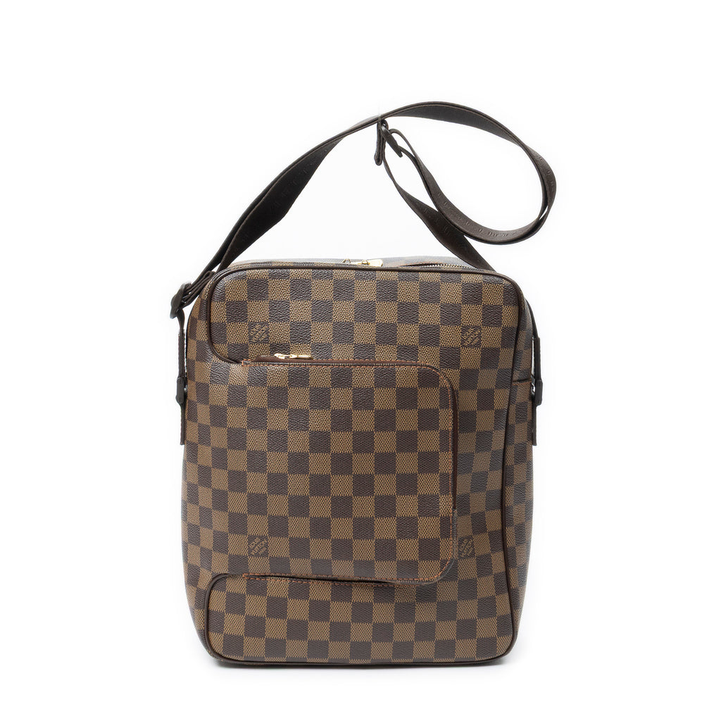 Sac bandoulière Olav MM Damier Ebene Marron