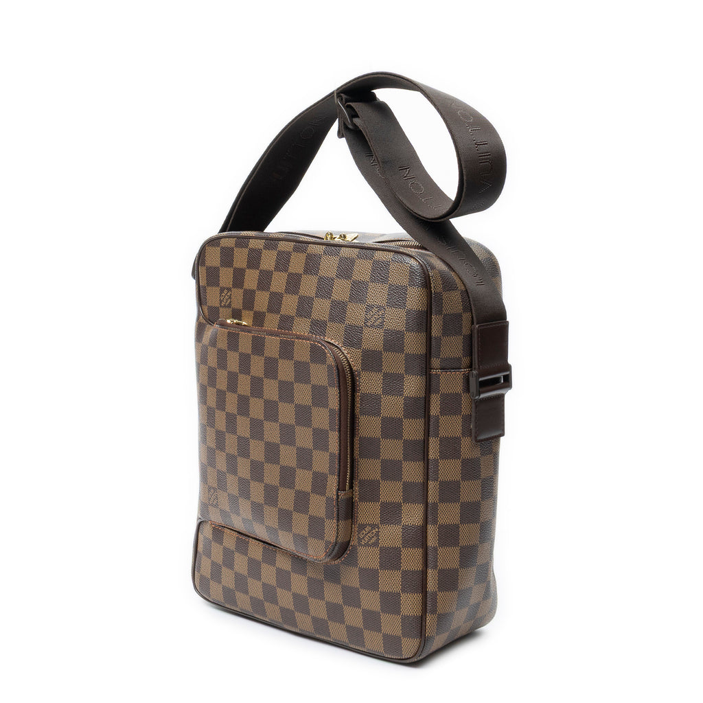 Shoulder Bag Olav MM Brown Damier Ebene
