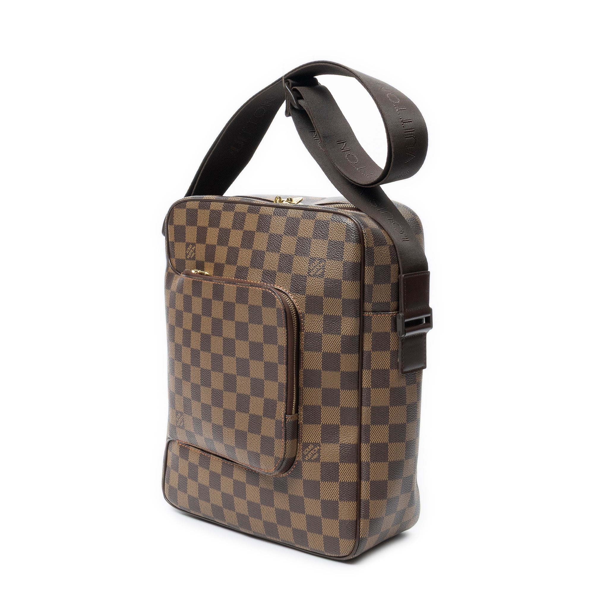 Shoulder Bag Olav MM Brown Damier Ebene