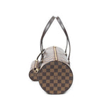 Handbag Papillon 30 Brown Damier Ebene