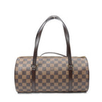 Handbag Papillon 30 Brown Damier Ebene