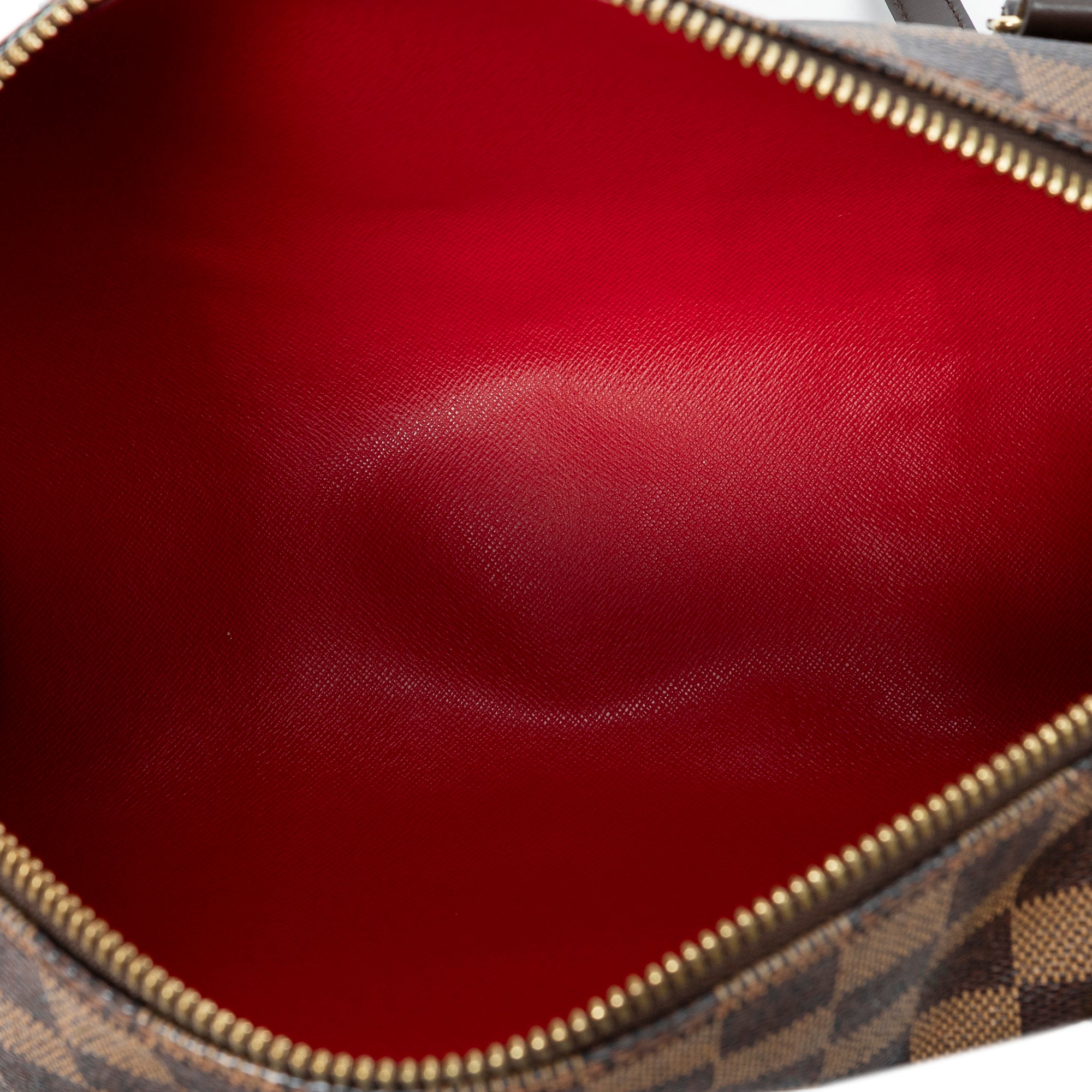 Handbag Papillon 30 Brown Damier Ebene