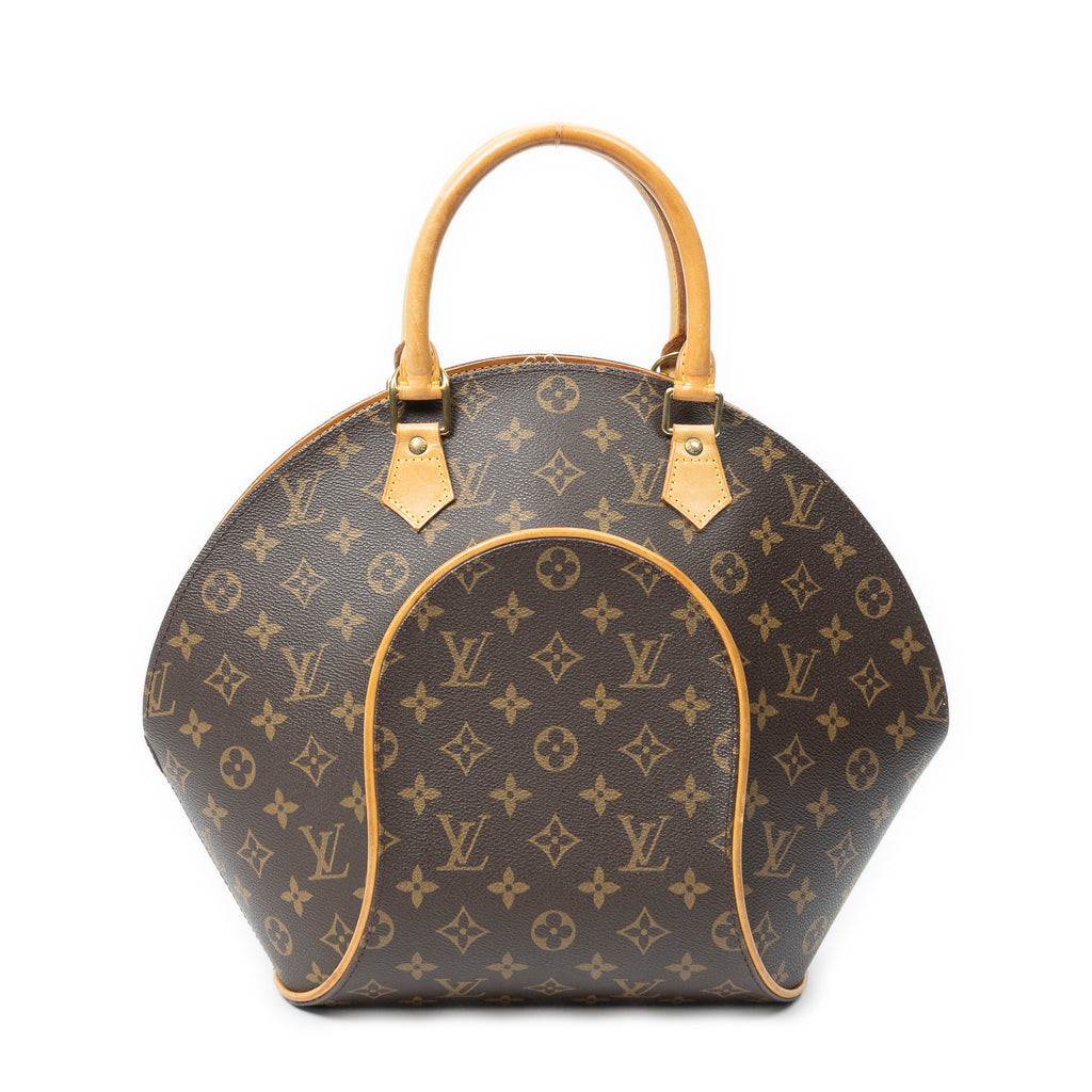 Handbag Ellipse MM Brown Monogram Canvas