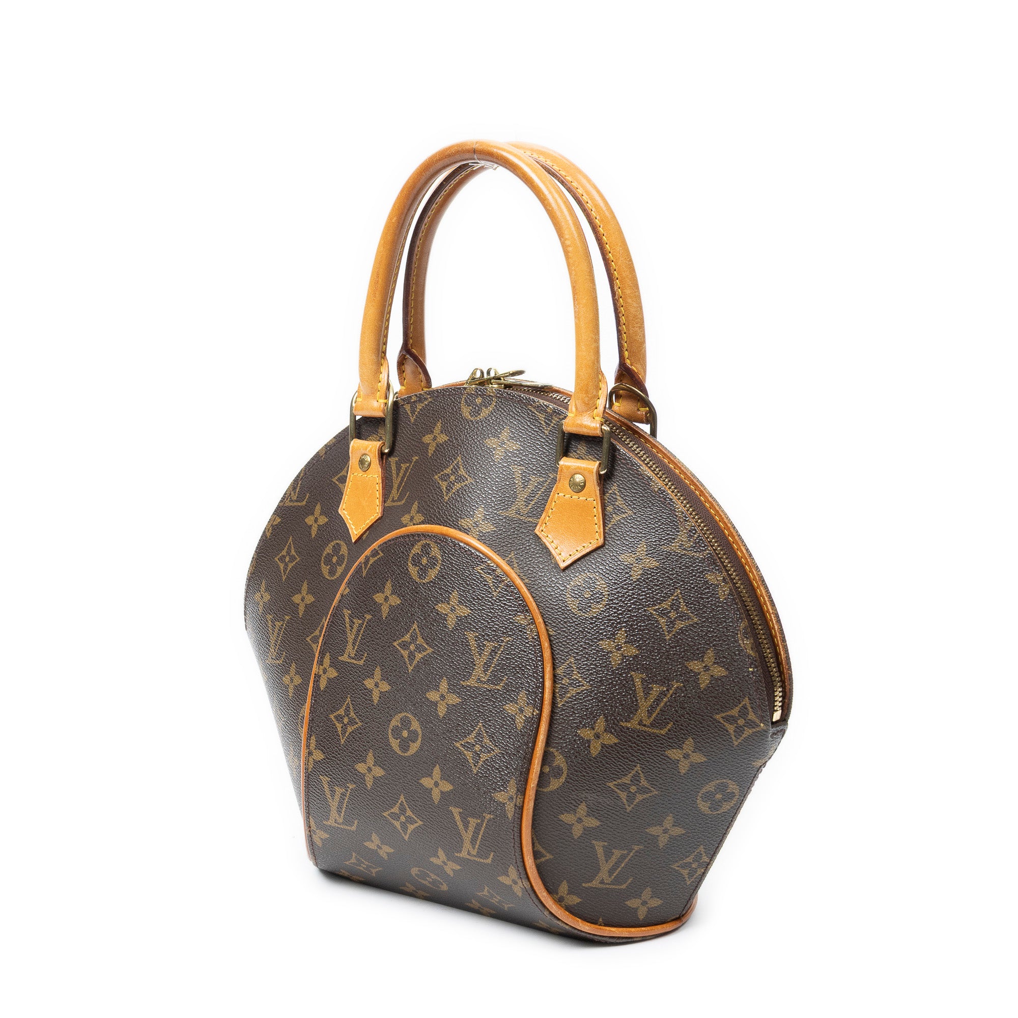 Handbag Ellipse PM Brown Monogram Canvas