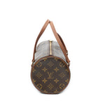 Handbag Papillon 26 Brown Monogram Canvas