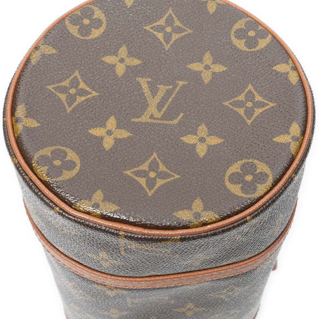 Handbag Papillon 26 Brown Monogram Canvas