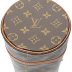 Handbag Papillon 26 Brown Monogram Canvas