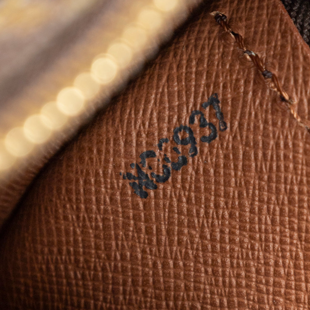 Handbag Papillon 26 Brown Monogram Canvas