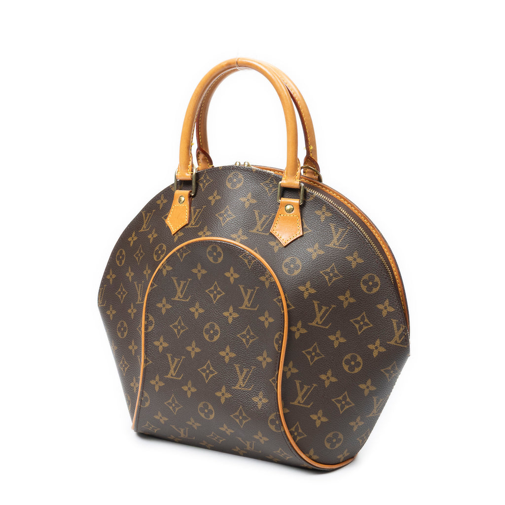 Handbag Ellipse MM Brown Monogram Canvas