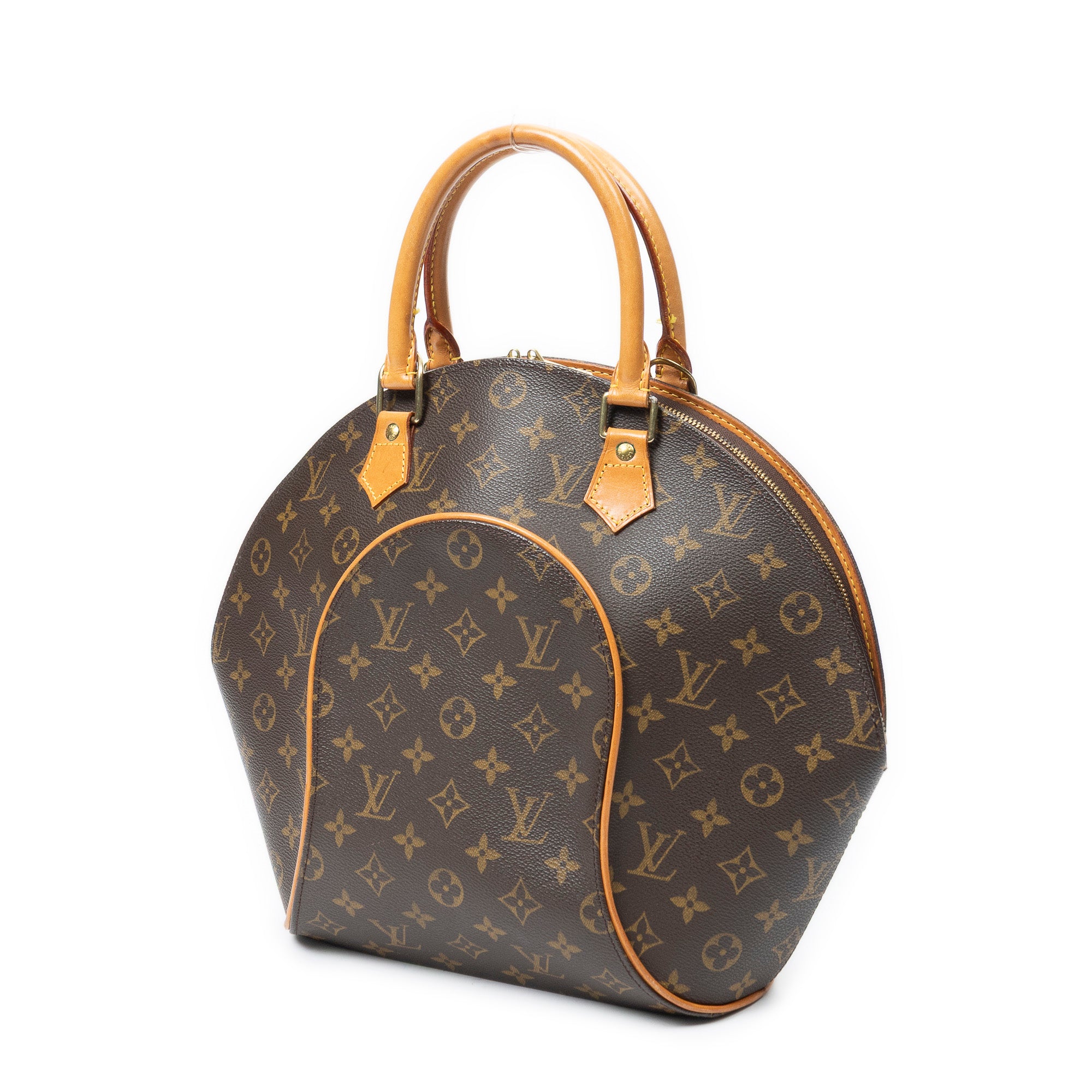 Handbag Ellipse MM Brown Monogram Canvas