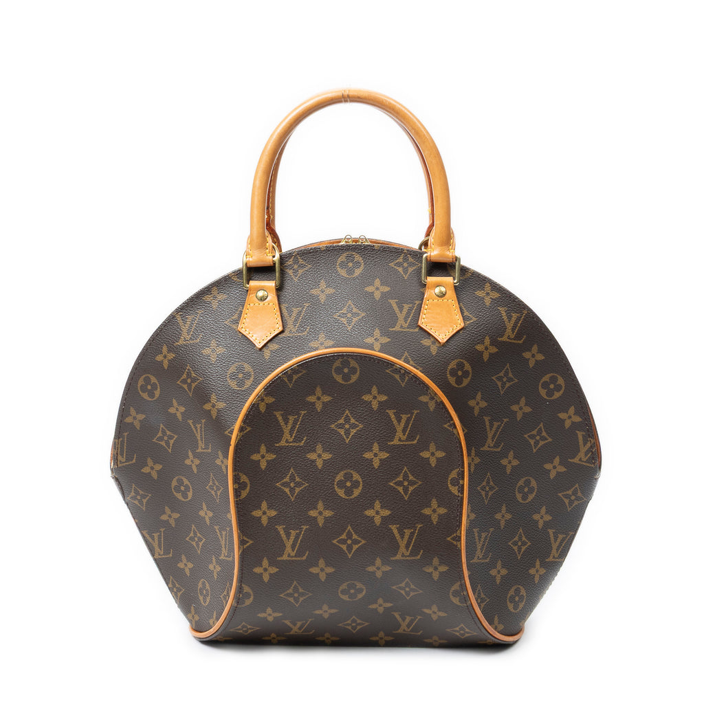 Handbag Ellipse MM Brown Monogram Canvas