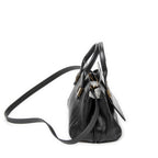Shoulder Bag Small Alice Black Calfskin Leather