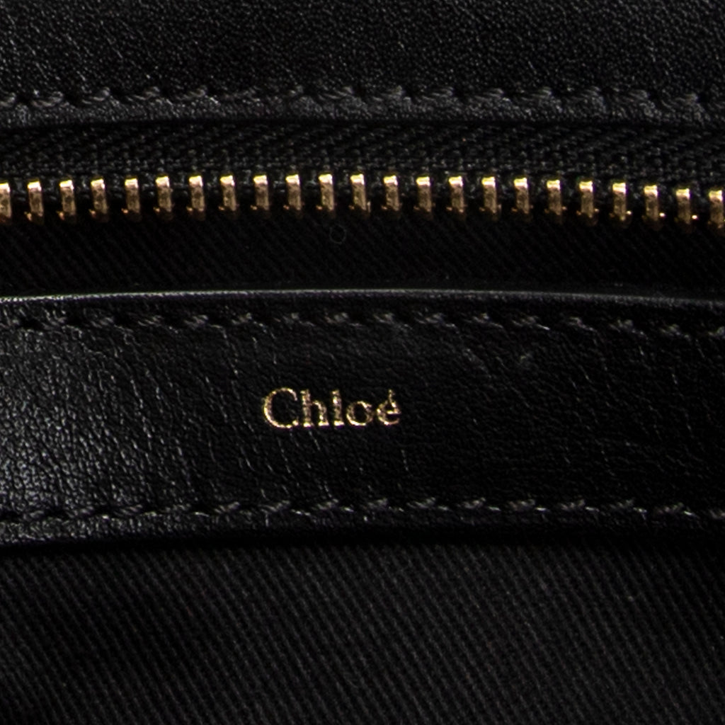 Shoulder Bag Small Alice Black Calfskin Leather