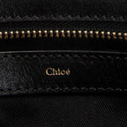 Shoulder Bag Small Alice Black Calfskin Leather