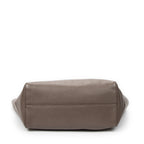 Shoulder Bag Medium Swing Tote Taupe Grained Calfskin Leather