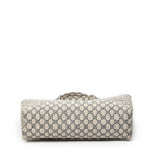 Shoulder Bag Web Shopping Tote Beige Supreme Coated Canvas
