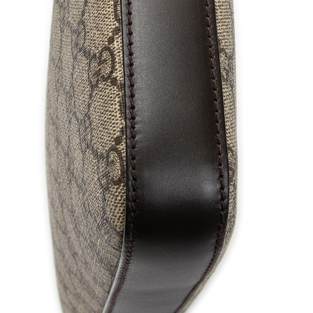 Bolso Bandolera Cuadrado Cremallera Frontal Mensajero Beige Supreme Lona Estampada