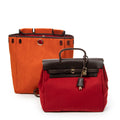 Backpack Herbag A Dos PM Red Toile Officier Canvas