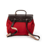 Backpack Herbag A Dos PM Red Toile Officier Canvas