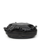 Shoulder Bag Fiesta Satchel Black Calfskin Leather