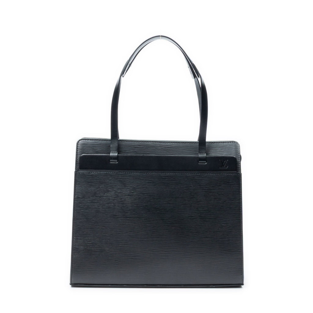 Shoulder Bag Croisette GM Black Epi